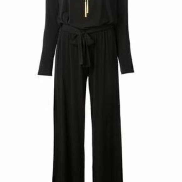 Michael Kors Chain-Neck-Matte Jersey Jumpsuit XS - Picture 6 of 7